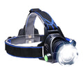 9000LM Rechargeable LED Headlamp – Zoomable USB Head Torch with T6 LED + 2 Q5 Side Lights