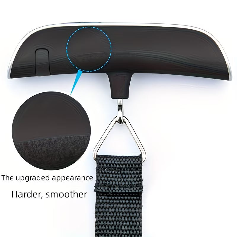 Digital Luggage Scale 50KG – Portable Electronic Hanging Scale for Travel, Parcels, Fishing & Baggage Weighing