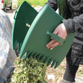 2PCS Leaf Scoops Hand Rakes – Large Garden Grabbers for Leaves, Grass Clippings & Yard Debris