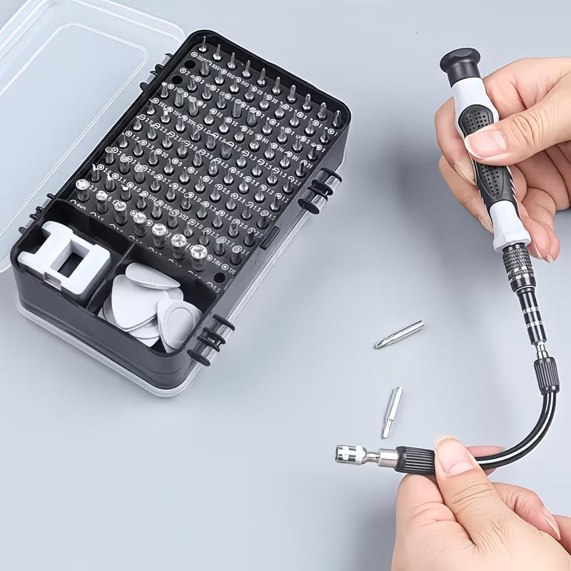 116-in-1 Precision Magnetic Screwdriver Set – Professional Repair Tool Kit for Electronics, Laptops, Phones, Watches & Game Consoles