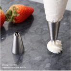 Large Piping Nozzle Tip Cake Decorating (4pcs) - Image 4