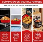 Silicon air fryer liners
